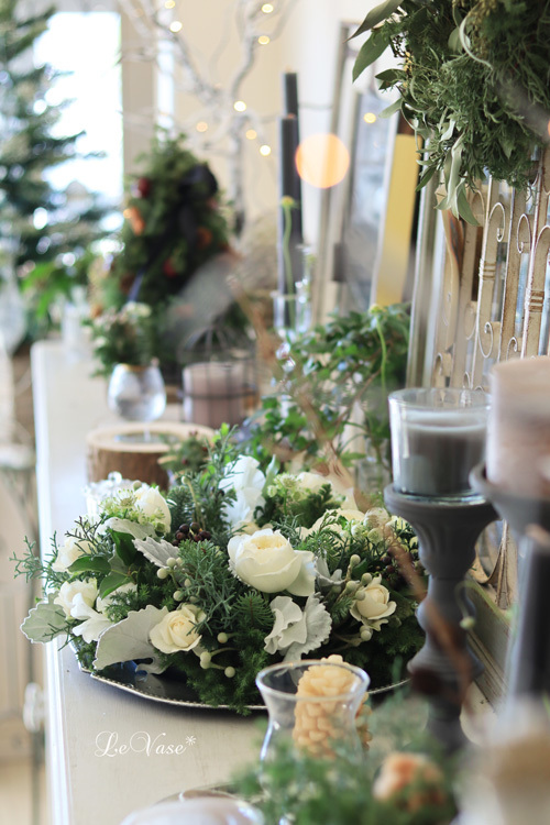 12月 Living flower 『Winter wreath』_e0158653_12030614.jpg