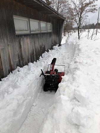 過去最大量の除雪作業す。_d0251572_23215227.jpg