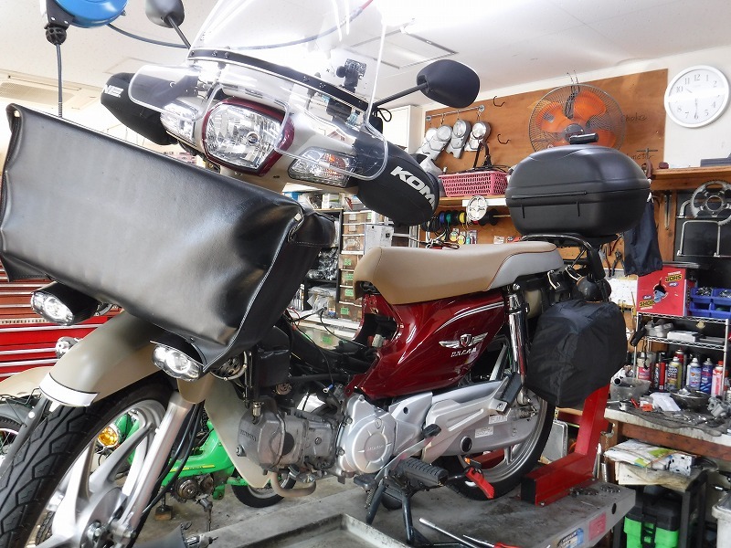ドリームスーパーカブ110 異音修理 モーターヘッド サイクルショップ ドリームスーパーカブ110 異音修理 モーターヘッド サイクルショップ