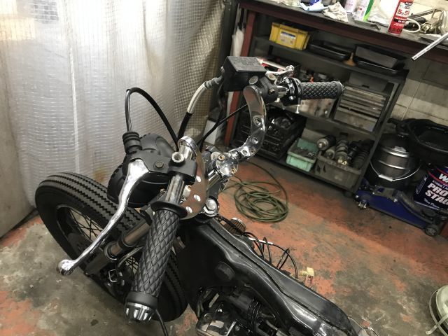 ビラーゴ250 カスタム オリト号 電装プレート作製_a0164918_17134368.jpg