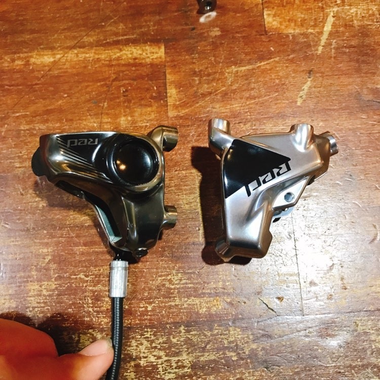 SRAMのディスクブレーキ用のブレーキキャリパー : 盆栽自転車店 SRAMのディスクブレーキ用のブレーキキャリパー : 盆栽自転車店