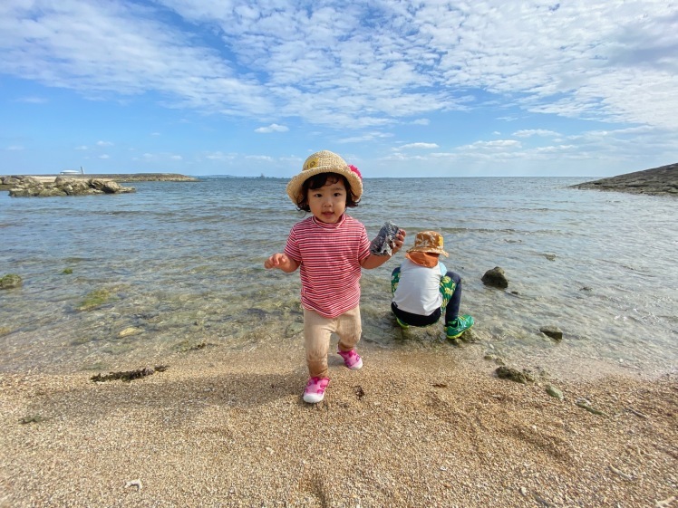 青空ようちえん〔週末〕冬のたき火遊び&冬の海でがっつりSUP遊び(12/26)今年最後の海遊びは気持ちよかった!焚き火も暖かかった〜! #中城村 #冬の海_d0363878_20023048.jpg