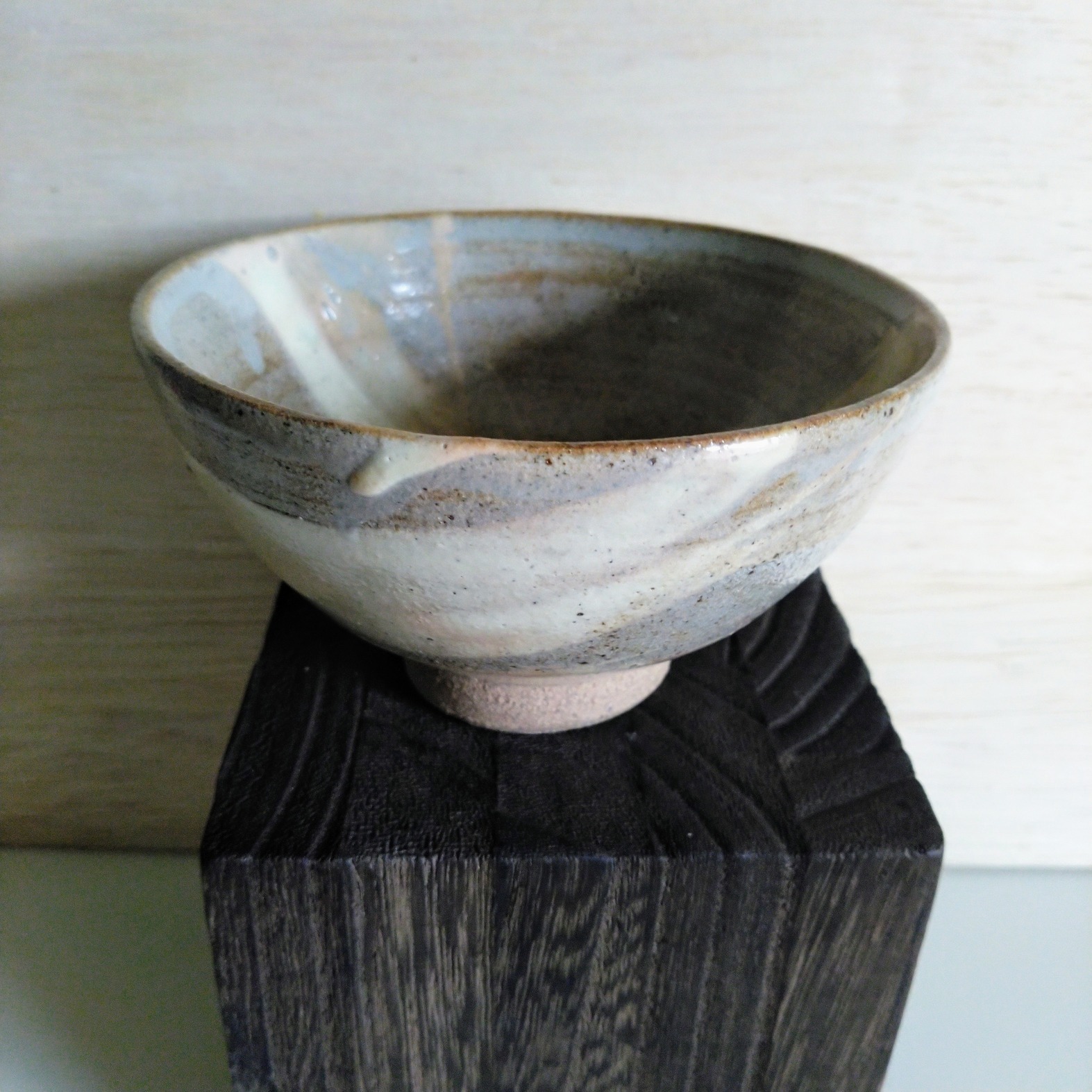 松代焼 失透釉 捏ね鉢 古美術 古道具 アンティーク 民芸 松代焼 失透釉 捏ね鉢 古美術 古道具 アンティーク 民芸 昭和初期の