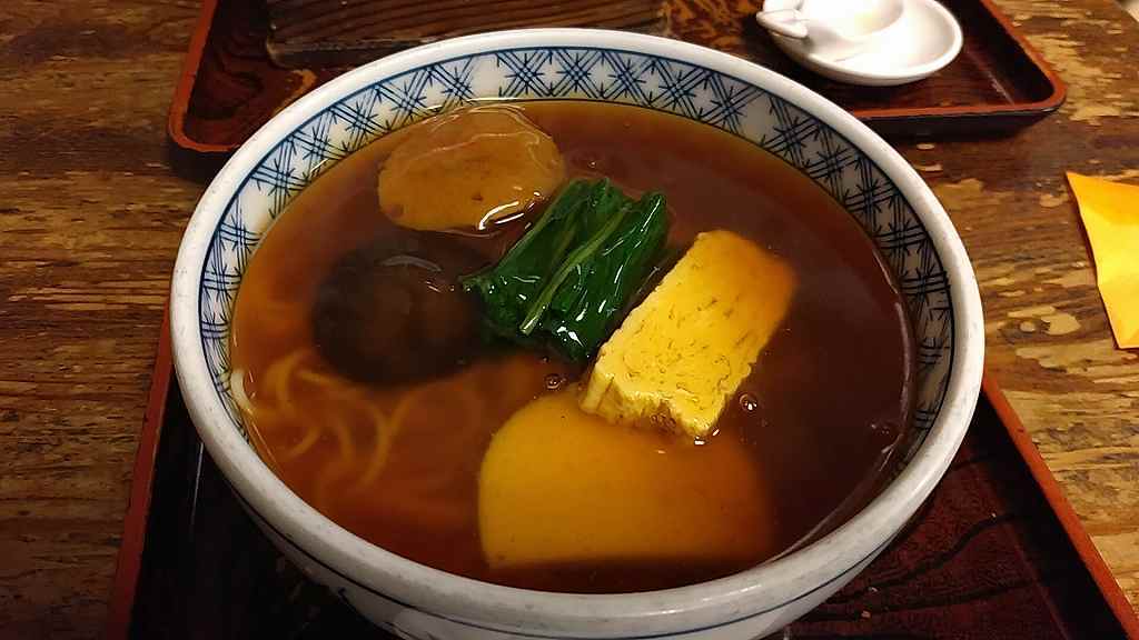 泰明庵のあんかけ蕎麦_d0338347_08194723.jpg