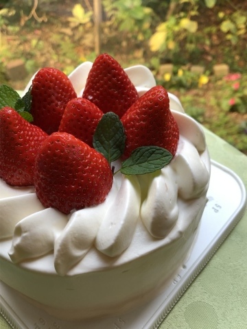 いちごショートケーキ 東京都調布市菊野台の手作りお菓子工房 アトリエタルトタタン いちごショートケーキ 東京都調布市菊野台の手作りお菓子工房 アトリエタルトタタン
