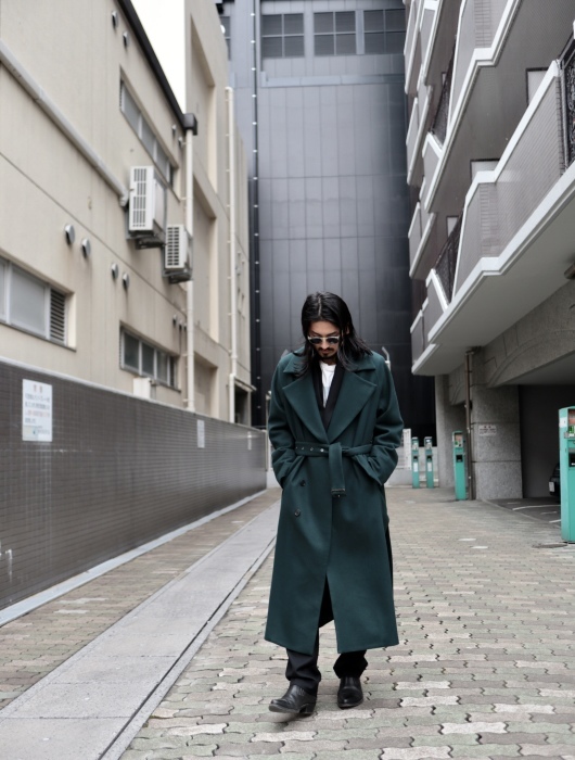 JUHA BELTED OVER COAT ユハ ベルテッドコート 直売正規 ekoluft.ba