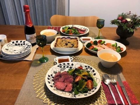 クリスマスイブのおうちごはんとお正月の準備 ロビンとルークと有のスローライフ Episode2