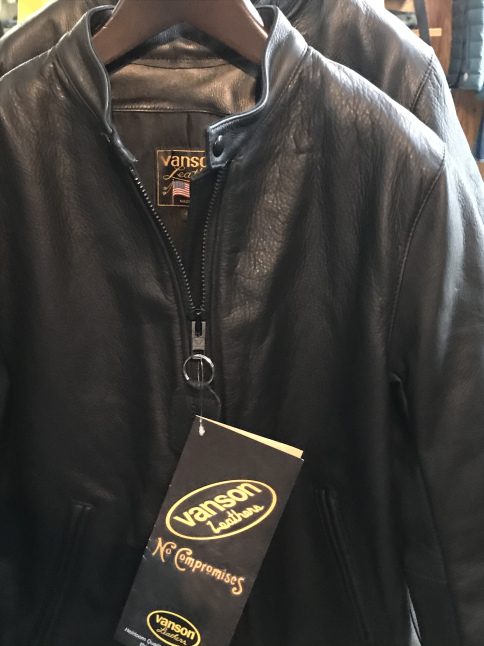 Vanson MADE IN USA SINGLE LEATHER RAIDERS JACKET ★_d0152280_13303945.jpeg