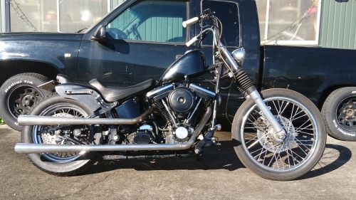 FOR SALE ハーレーダビッドソン 93FXSTC エボソフテイル_a0257316_23504059.jpg