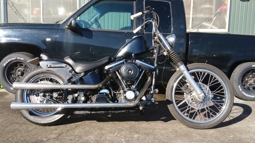 FOR SALE  ハーレーダビッドソン　93FXSTC エボソフテイル_a0257316_23504059.jpg