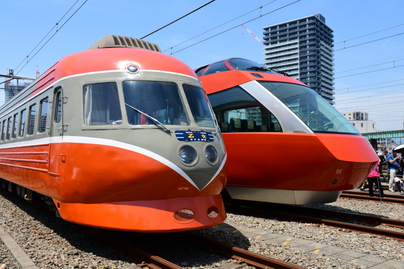 小田急3000形(SE車)の保存車 : 饂飩と蕎麦