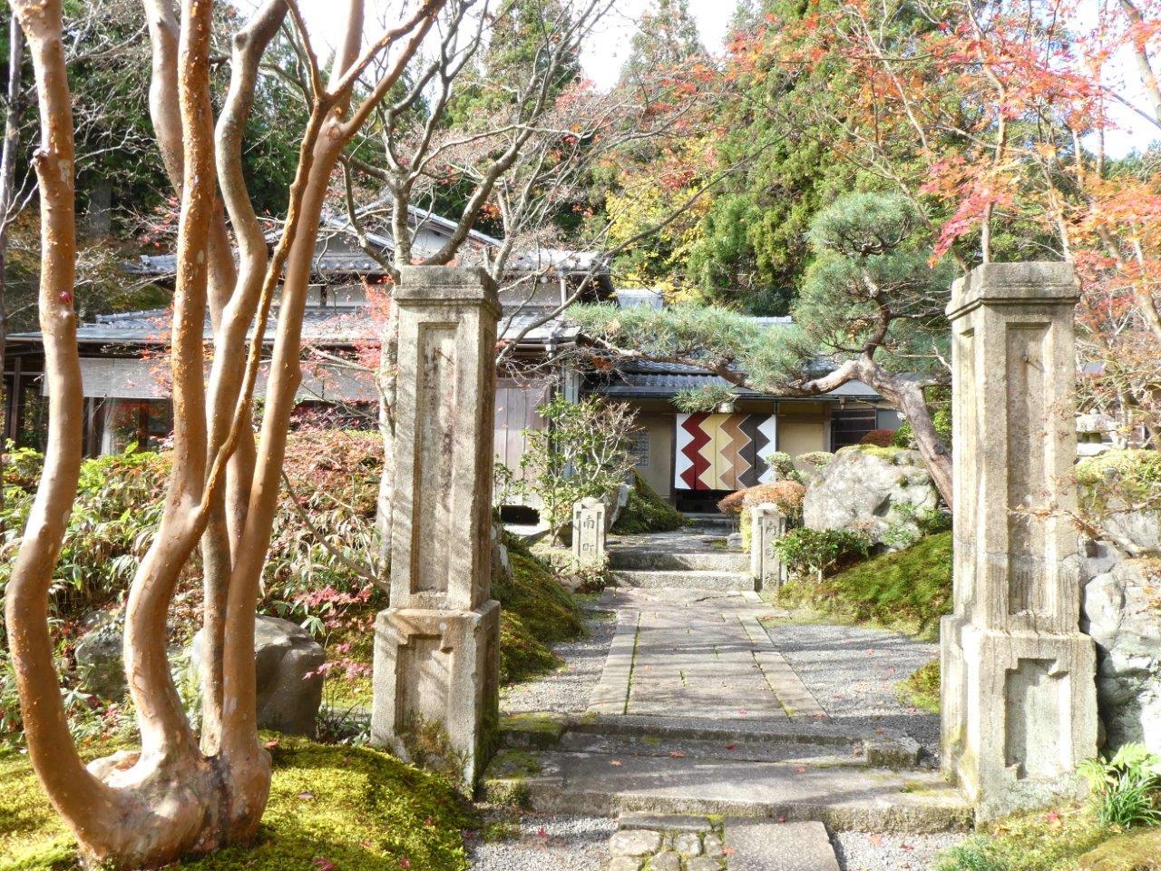 野むら山荘 鳥亭 初訪問 あのドラマ 美食タクシー殺人レシピ のロケ地 京都グルメタクシー おいしい京都