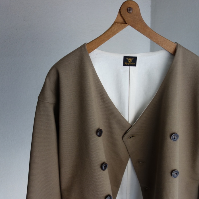 3月の製作 / classic volendam no-collar jacket_e0130546_17294078.jpg