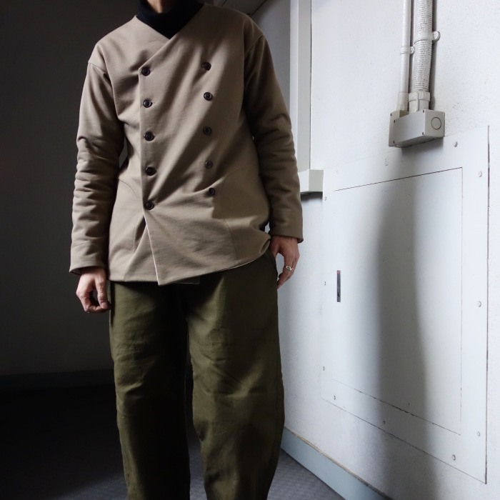3月の製作 / classic volendam no-collar jacket_e0130546_17430514.jpg