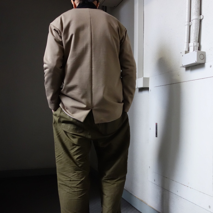 3月の製作 / classic volendam no-collar jacket_e0130546_17431913.jpg