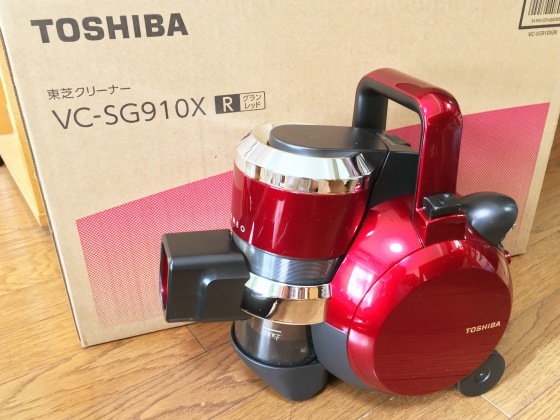 掃除機の買い替え、東芝 VC-SG910X-R_e0045768_20395385.jpg