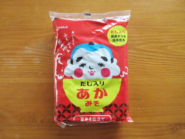 【カネスエ】だし入りあかみそ 豆みそ仕立て_c0152767_13531946.jpg