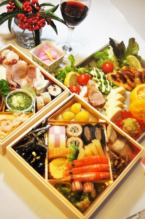 ■お節料理【オンライン新年会　新宿⇔愛川⇔アメリカ在住の孫も参加＾＾】_b0033423_21175065.jpg