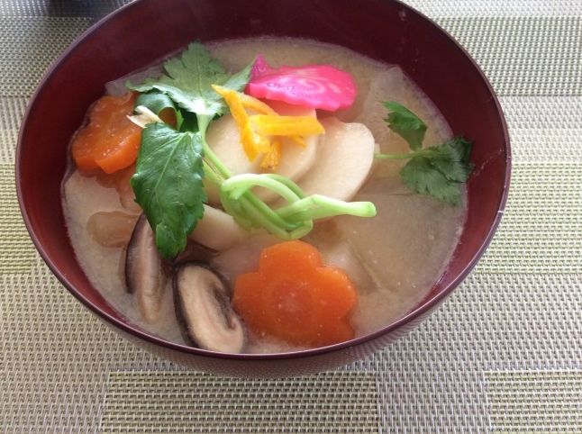 白味噌のお雑煮_d0348118_15120346.jpeg