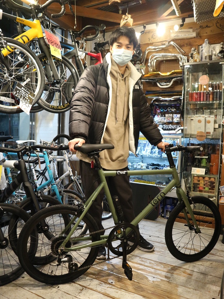 1月3日　渋谷　原宿　の自転車屋　FLAME bike前です_e0188759_18583296.jpg