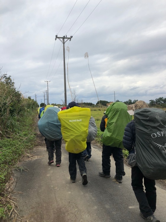 バックパッキング〔６日目〕ついに最後の日。6日間の総距離70km、全員無事にゴール！！！！！みんなとお別れしたくない！_d0363878_22042009.jpg