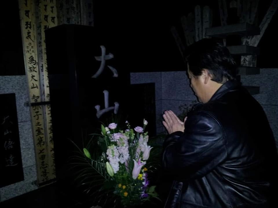今年も一生懸命頑張るので、天国から見守ってくれるように祈って来ました。_c0186691_17551264.jpg