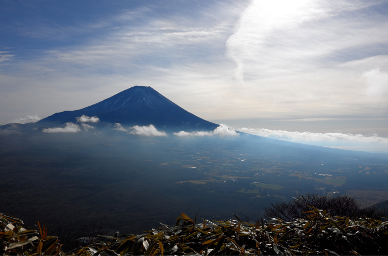 竜ヶ岳登山　山梨百名山　富士山の眺望最高_a0385814_13121345.jpg