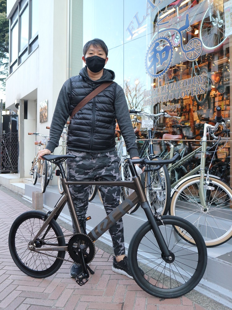 1月4日　渋谷　原宿　の自転車屋　FLAME bike前です_e0188759_19322405.jpg