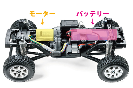 スケールクローラーのセッティング：重量配分編 : WK