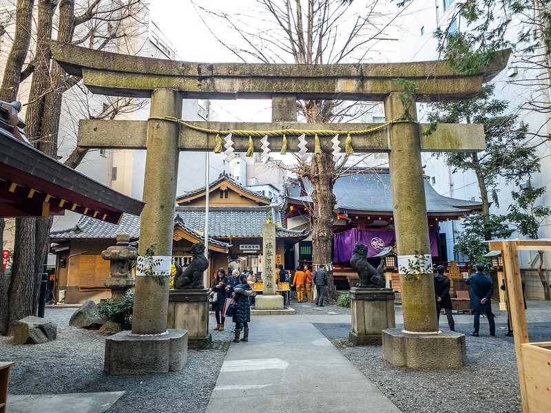 日枝神社茅場町摂社で初詣 Darjeeling Days