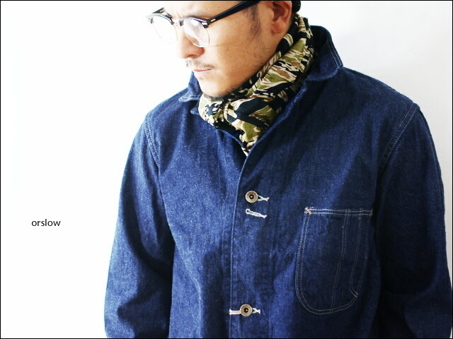 orslow [オアスロウ] 40's COVER ALL 9oz ORIGINAL SELVEDGE