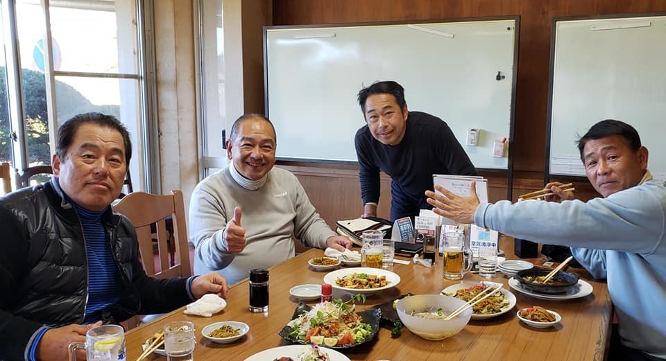 いつもお世話になってるダイドータケナカの谷口さんの計らいで、元西武ライオンズ渡辺投手とラウンド。_c0186691_23013303.jpg