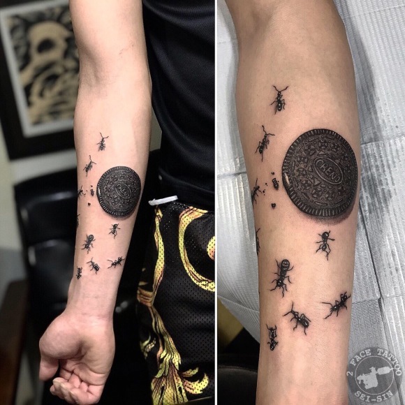 オレオ アリ 2face Tattoo Studio Japan 千葉県木更津市 刺青処 聖針