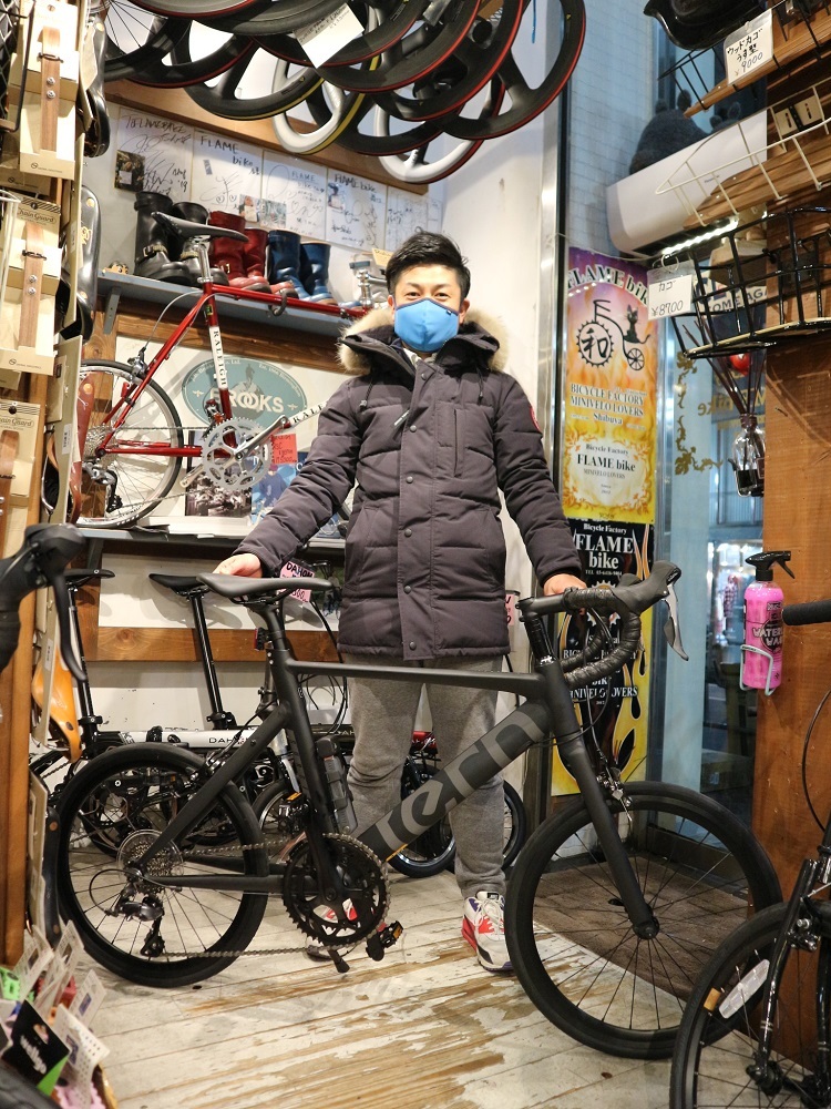 1月7日　渋谷　原宿　の自転車屋　FLAME bike前です_e0188759_19382220.jpg