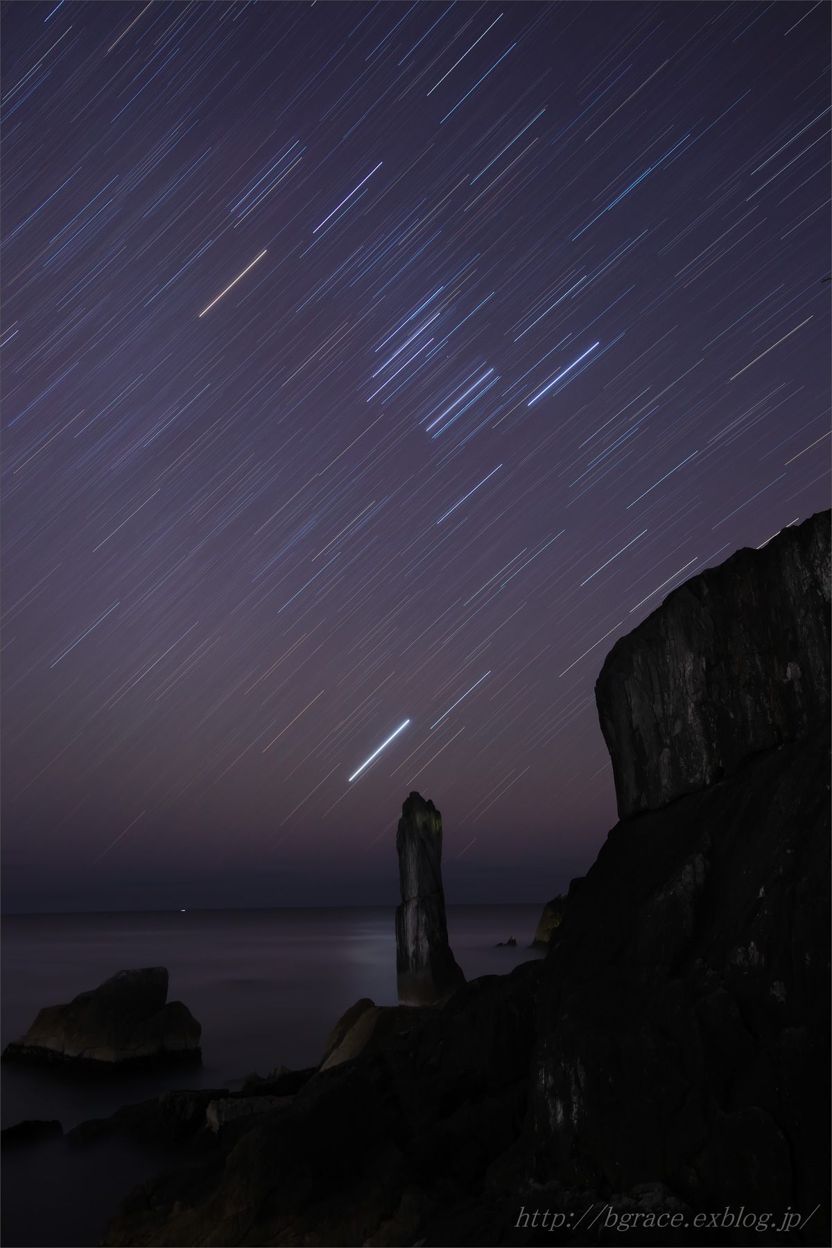 折石に昇るオリオン_b0191074_20533493.jpg