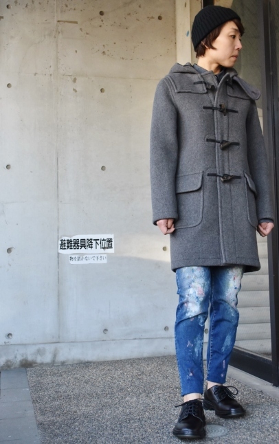 DUFFLE COAT 英国製 王道少々ヒネリ★_d0152280_11064272.jpg