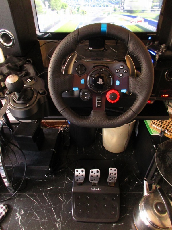 ゲーム「Logitech G29 Driving Force Feedback Racing Wheelのレビュー」 : 孤影悄然
