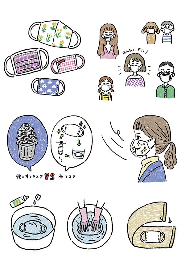 簡単、おしゃれなマスクの作り方_b0199592_15190891.jpg