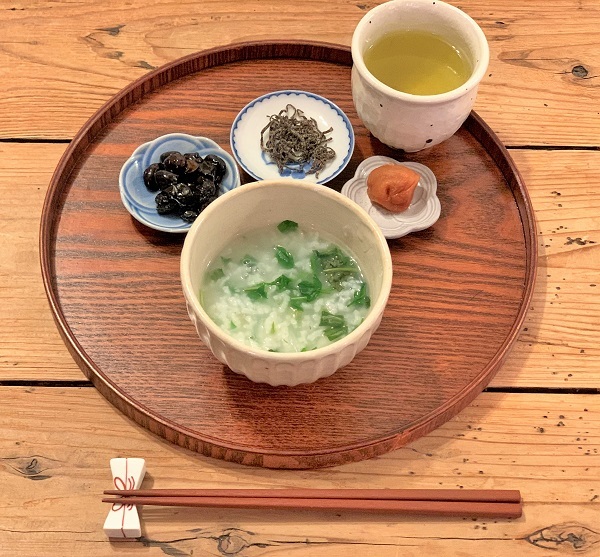 お弁当作りスタートしました! と 七草粥_d0249193_11002707.jpg