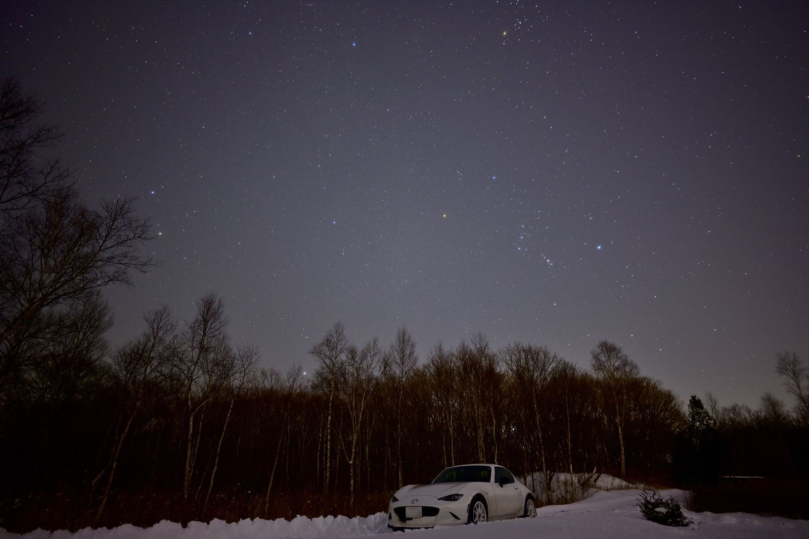 オリオンとロードスターrf Fr車で雪道を走るための心得 やぁやぁ