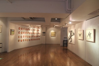 相撲力士の絵画作品に取り組む木村浩之展開催中!_d0178431_18371176.jpg