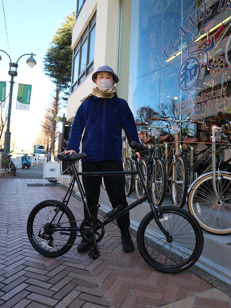 1月9日　渋谷　原宿　の自転車屋　FLAME bike前です_e0188759_18145445.jpg