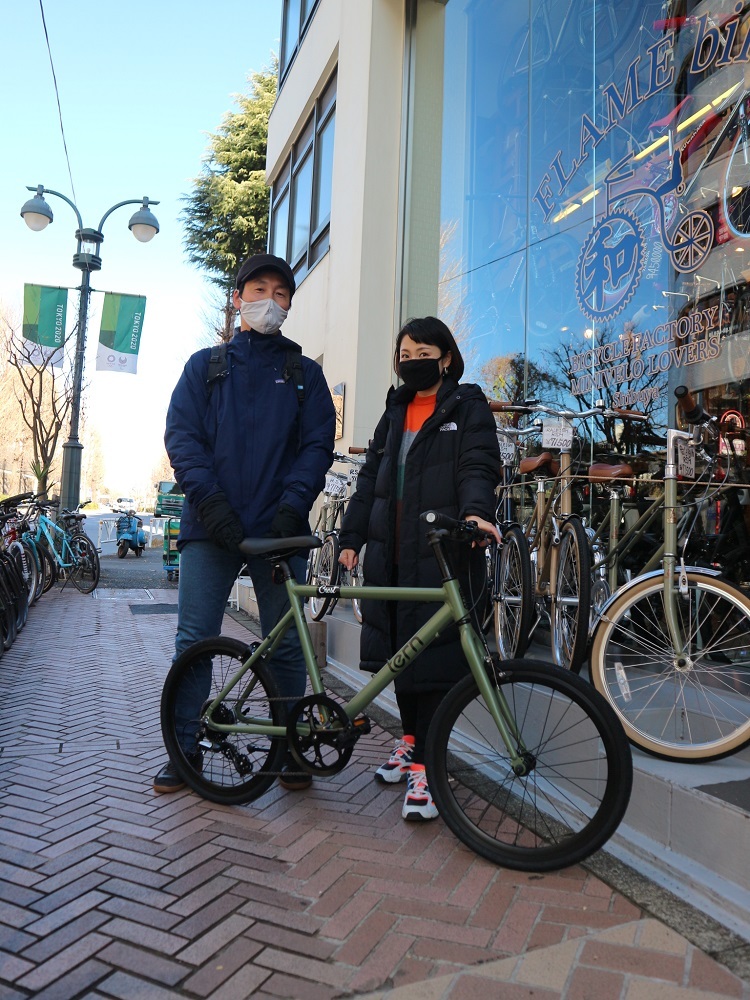 1月9日　渋谷　原宿　の自転車屋　FLAME bike前です_e0188759_18150024.jpg