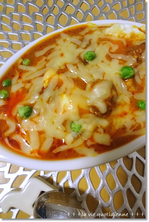 【鏡開き】余った&残った お餅を簡単に消費♪カレーもちーズグラタンと姫の負けず嫌い_a0348473_05133360.jpg