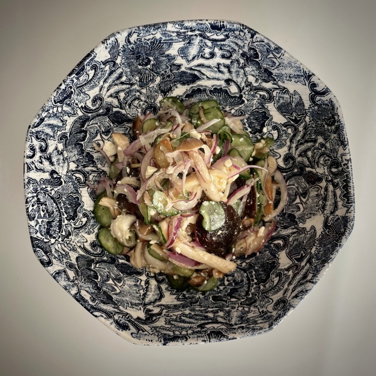 きのことフェタチーズのサラダ Lovely In London