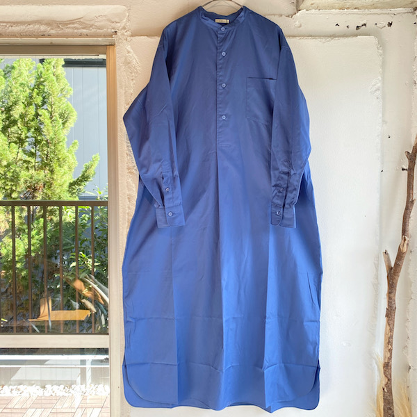 BAND COLLAR PULLOVER DRESS_d0364239_18293560.jpg
