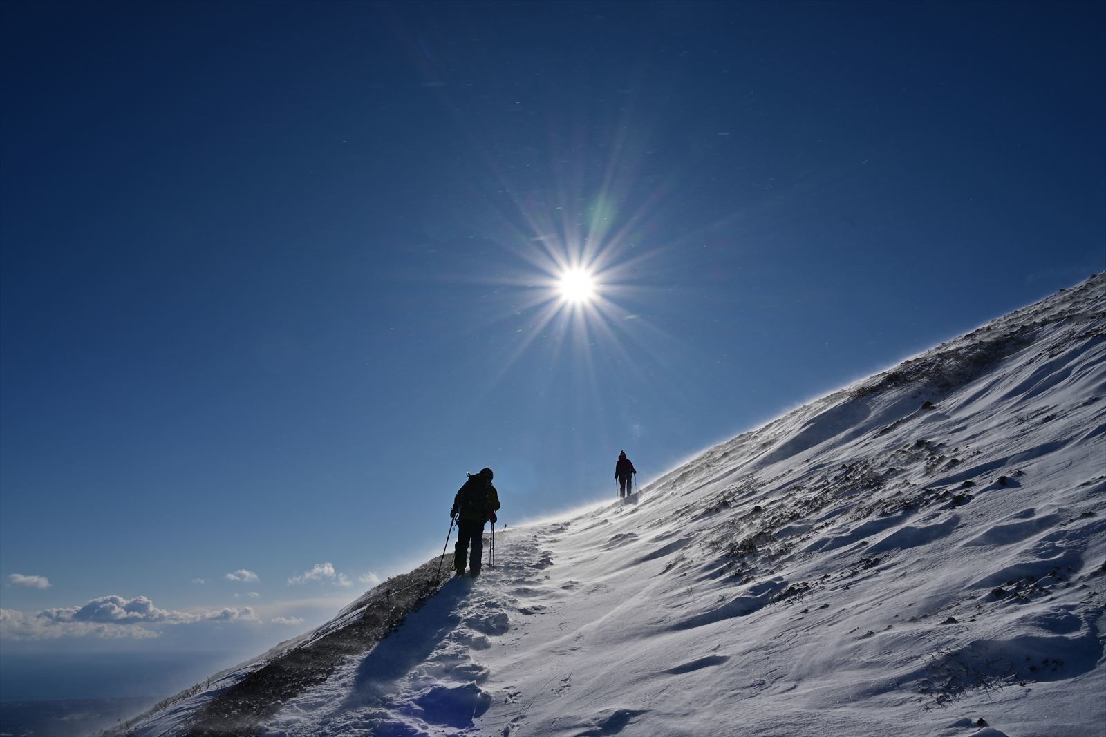 【登り初め】－23.5℃の朝　樽前山へ！～気になる噴煙～　2021.1.10_a0145819_16301301.jpg