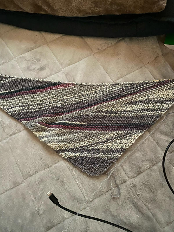 枯山水ショール。 : ハンドメイド そして日々のこと