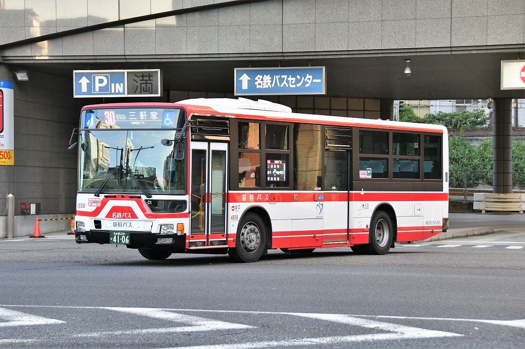 名鉄バス4839 名古屋200か4106 スパルタンえこの小箱 名鉄バス4839 名古屋200か4106 スパルタンえこの小箱