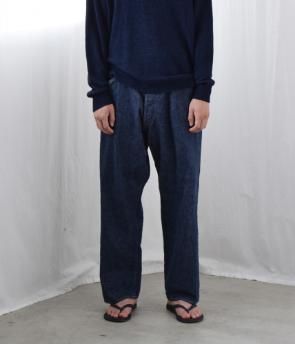 COMOLI デニム 5P パンツ / NAVY : TRUNK